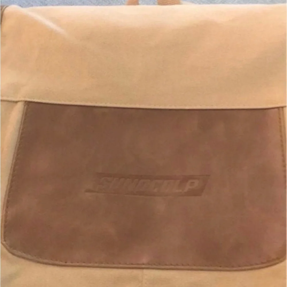 NWOT Heavy Vintage Style Canvas Backpack
